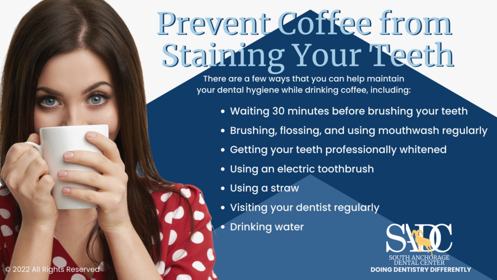 Prevent Coffee from Staining Your Teeth Infographic