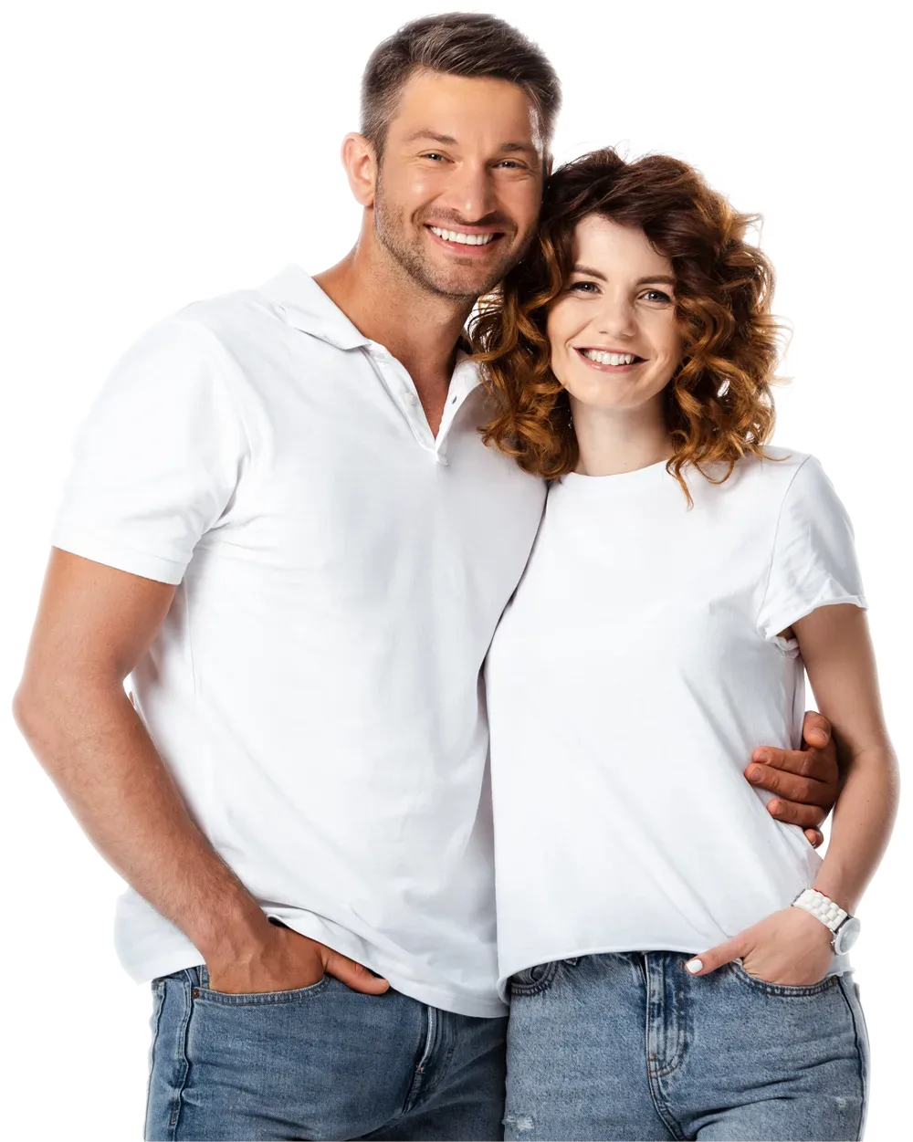 Happy family smiling at South Anchorage Dental Center