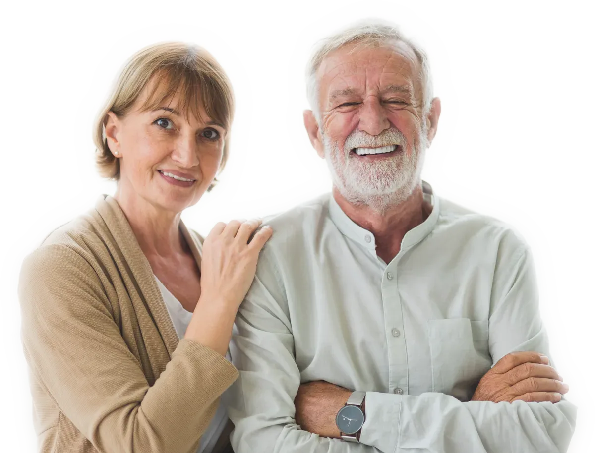 Happy family smiling at South Anchorage Dental Center