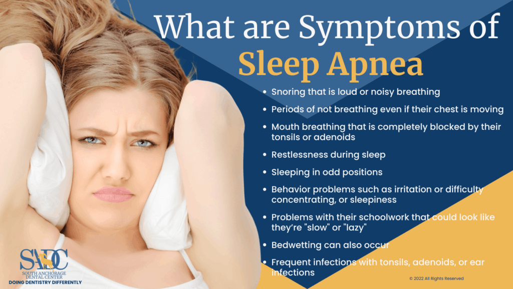 What are Symptoms of Sleep Apnea Infographic